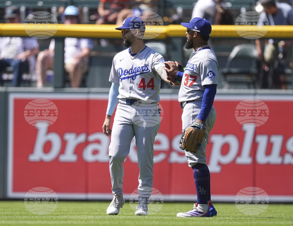 Dodgers Rockies Baseball