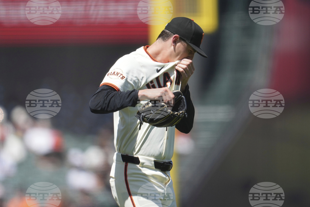 Marlins Giants Baseball