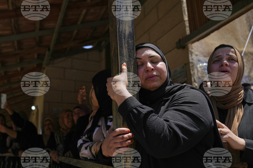 CORRECTION APTOPIX Israel Palestinians