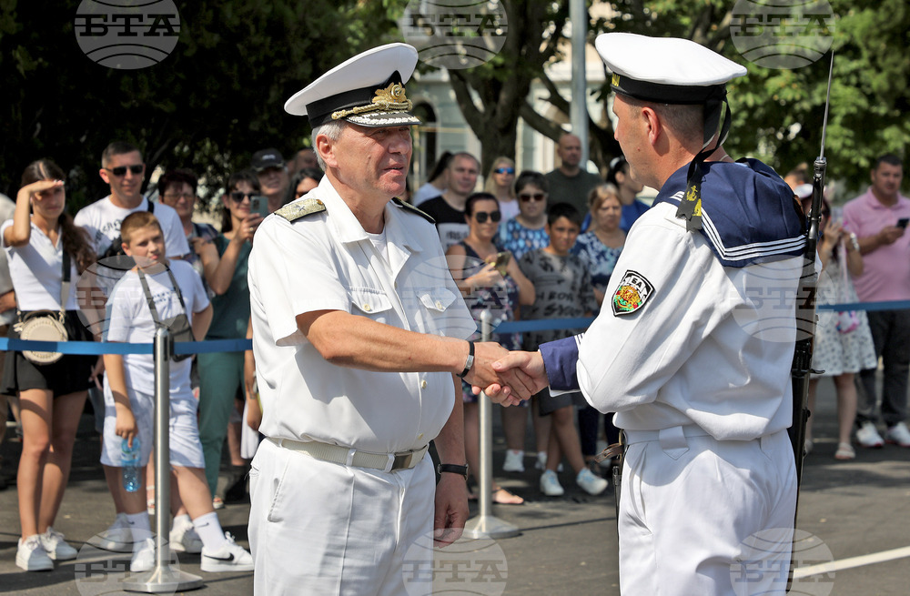 Варна - ВВМУ "Н. Й. Вапцаров" - старшинско звание на кадетите от Випуск 2025