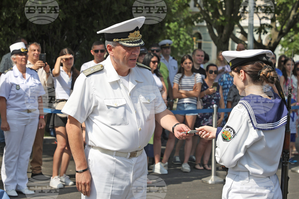 Варна - ВВМУ "Н. Й. Вапцаров" - старшинско звание на кадетите от Випуск 2025