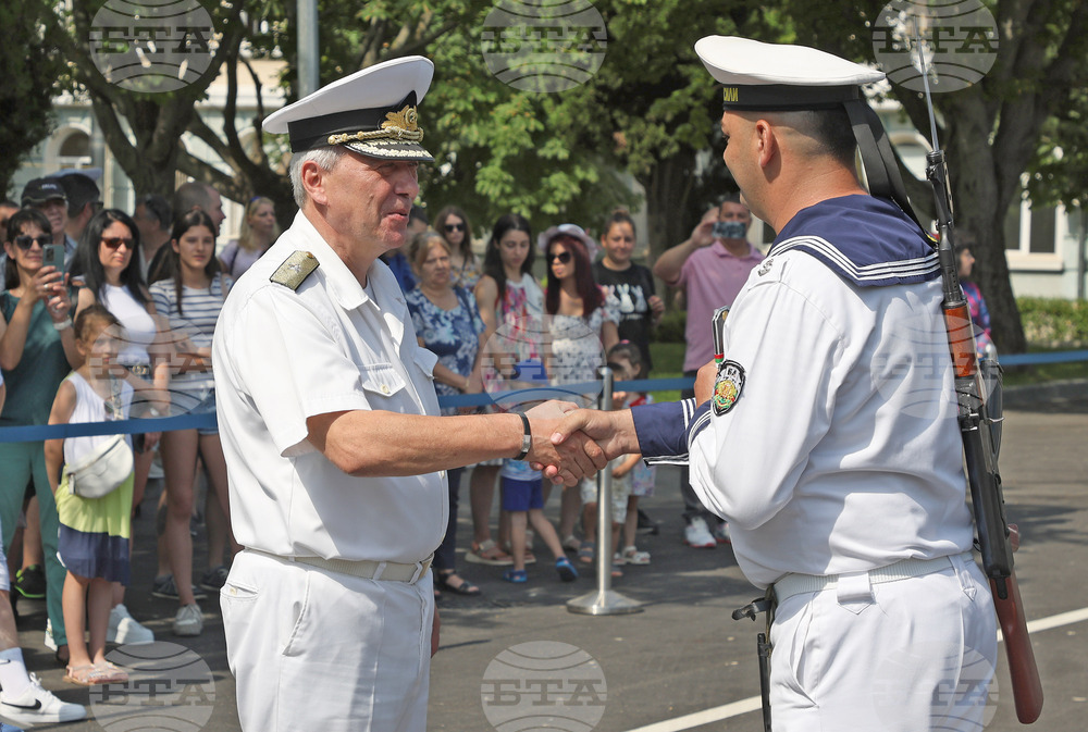 Варна - ВВМУ "Н. Й. Вапцаров" - старшинско звание на кадетите от Випуск 2025