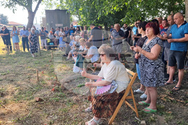 Село Ясен - храм - първа копка