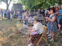 Село Ясен - храм - първа копка