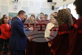 Национален институт на правосъдието - млади юристи - завършване на учебната година