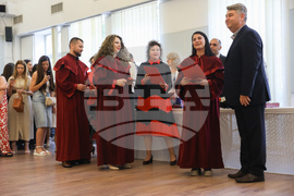 Национален институт на правосъдието - млади юристи - завършване на учебната година