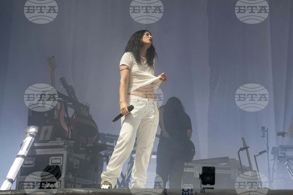 Britain Glastonbury Music Festival Day 3