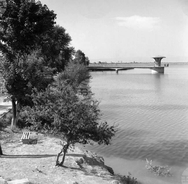 Мостик „Гъбата“ на Панчаревското езеро