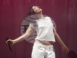 Britain Glastonbury Music Festival Day 3