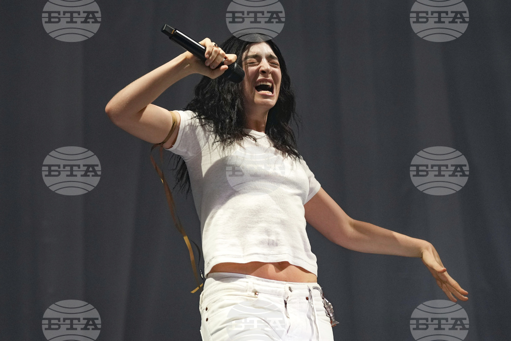 Britain Glastonbury Music Festival Day 3