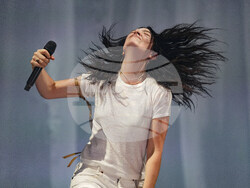 Britain Glastonbury Music Festival Day 3