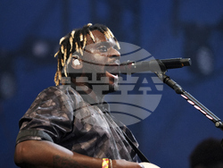 Britain Glastonbury Music Festival Day 3