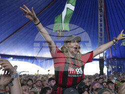 Britain Glastonbury Music Festival Day 3