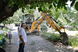 Пловдив - обновяване на Дома за възрастни хора „Св. Василий Велики” - първа копка