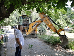 Пловдив - обновяване на Дома за възрастни хора „Св. Василий Велики” - първа копка