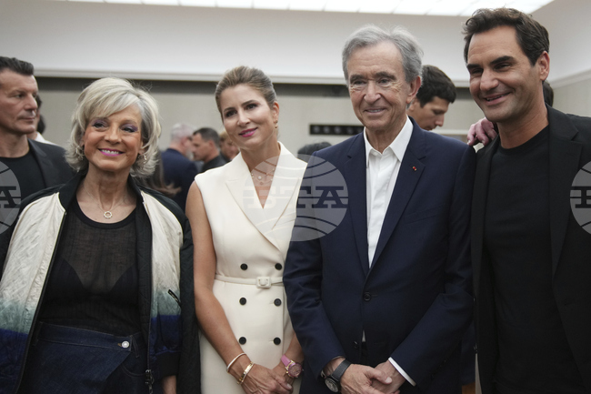 Роджър Федерер пристигна на "Уимбълдън"