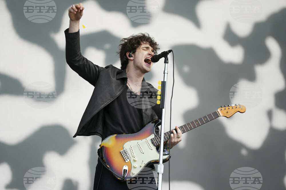 Britain Glastonbury Music Festival Day 3