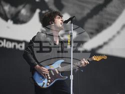 Britain Glastonbury Music Festival Day 3