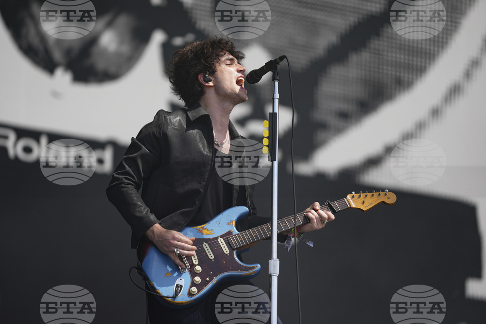 Britain Glastonbury Music Festival Day 3