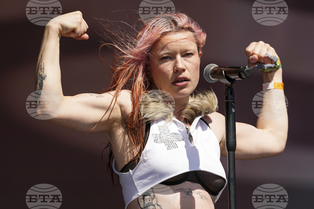 Britain Glastonbury Music Festival Day 3