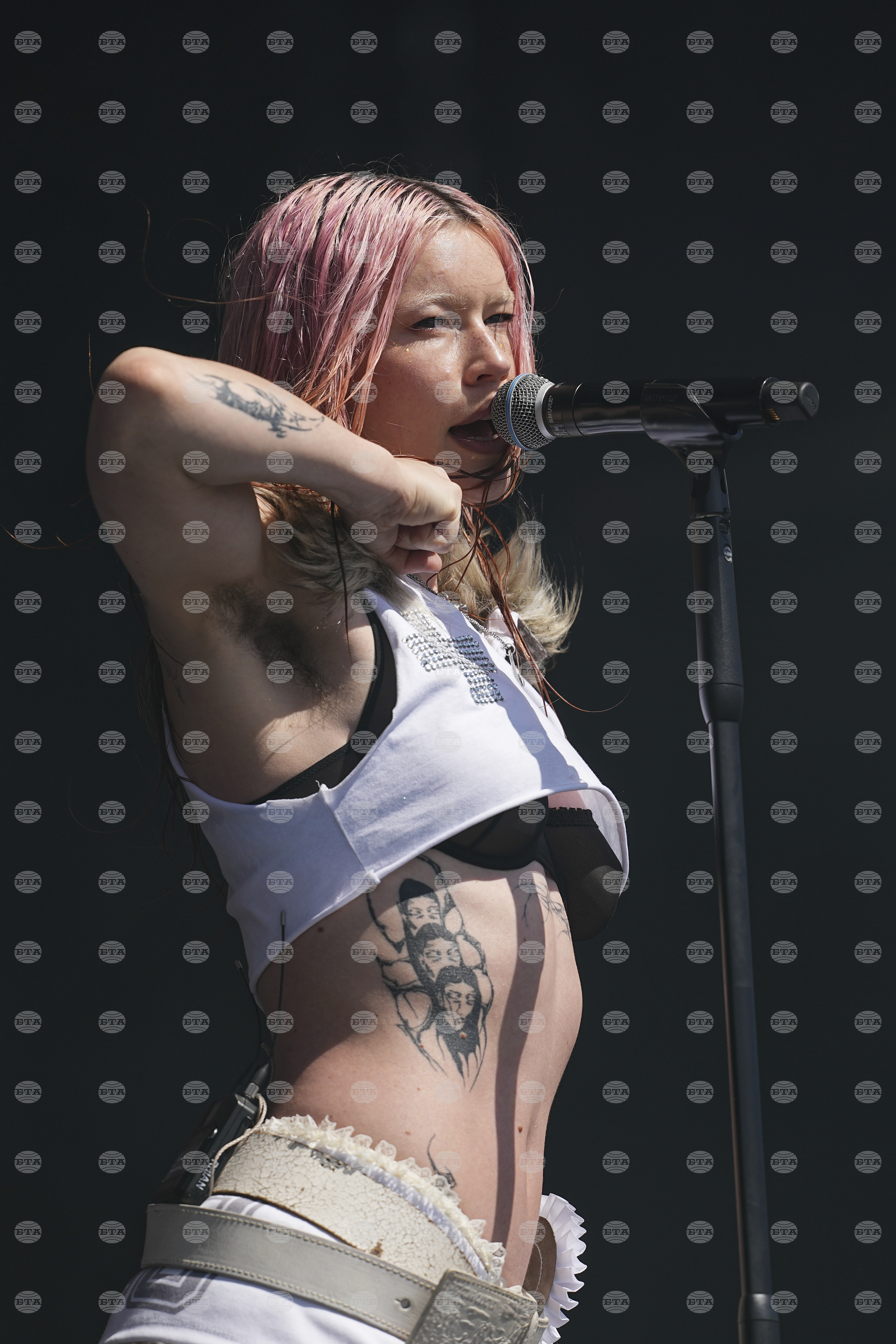 Britain Glastonbury Music Festival Day 3