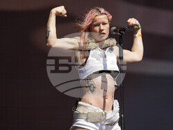 Britain Glastonbury Music Festival Day 3