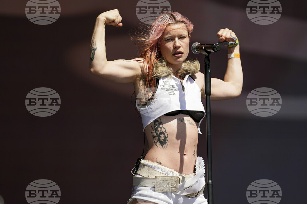 Britain Glastonbury Music Festival Day 3