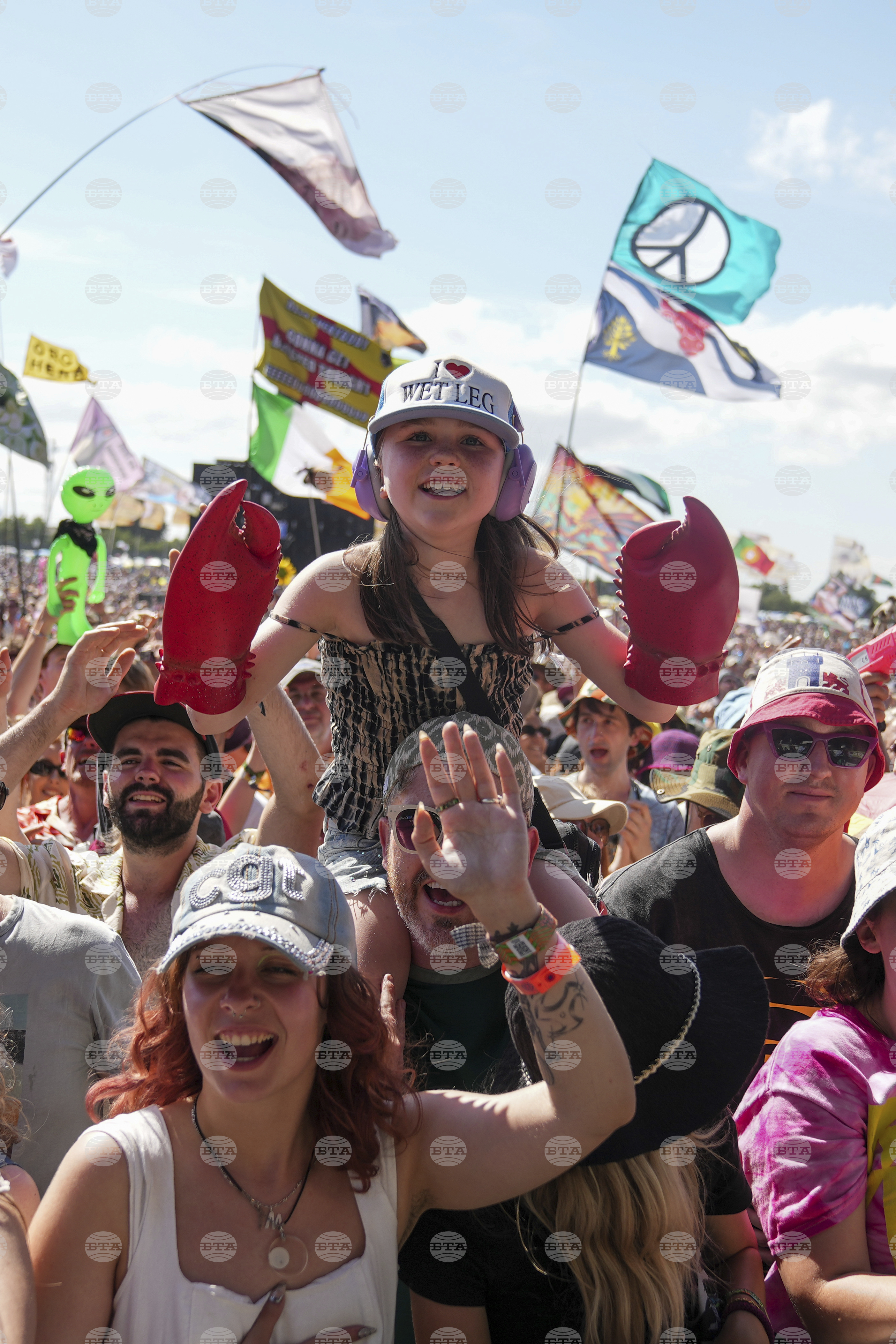 Britain Glastonbury Music Festival Day 3