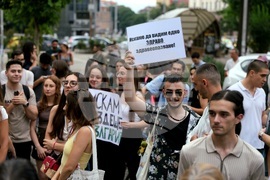 Протест - млади лекари и специализанти „Бъдеще в България“