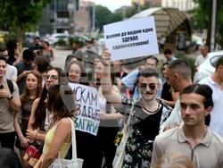 Протест - млади лекари и специализанти „Бъдеще в България“