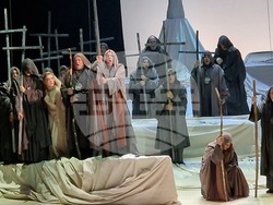 С 10-минутен аплауз завърши премиерата на „Танхойзер“ в Софийската опера, снимка – Даниел Димитров/БТА