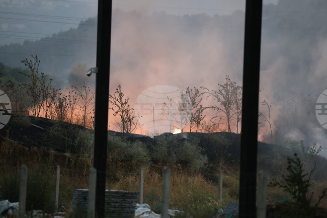 Мълния предизвика пожар в горска територия край чепеларското село Хвойна