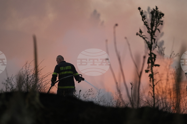 Общо 198 пожара са потушени в страната през изминалото денонощие, двама души са пострадали