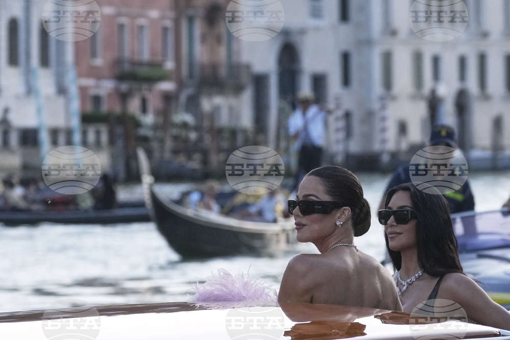 APTOPIX Italy Venice Bezos Wedding