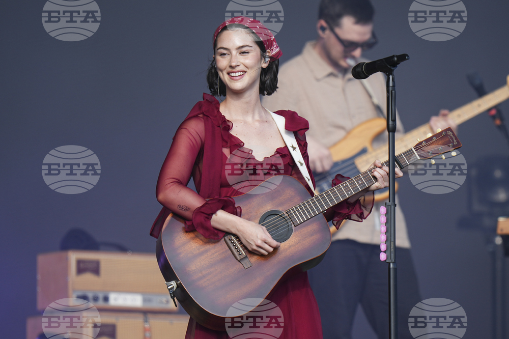 Britain Glastonbury Music Festival Day 3