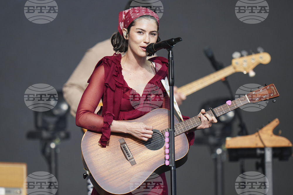 Britain Glastonbury Music Festival Day 3