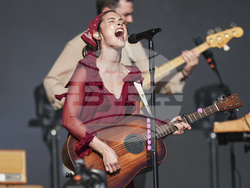 Britain Glastonbury Music Festival Day 3