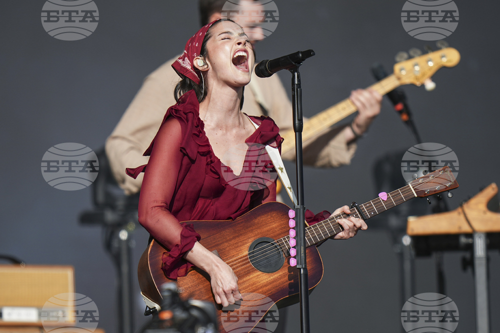 Britain Glastonbury Music Festival Day 3