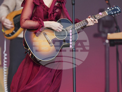 Britain Glastonbury Music Festival Day 3