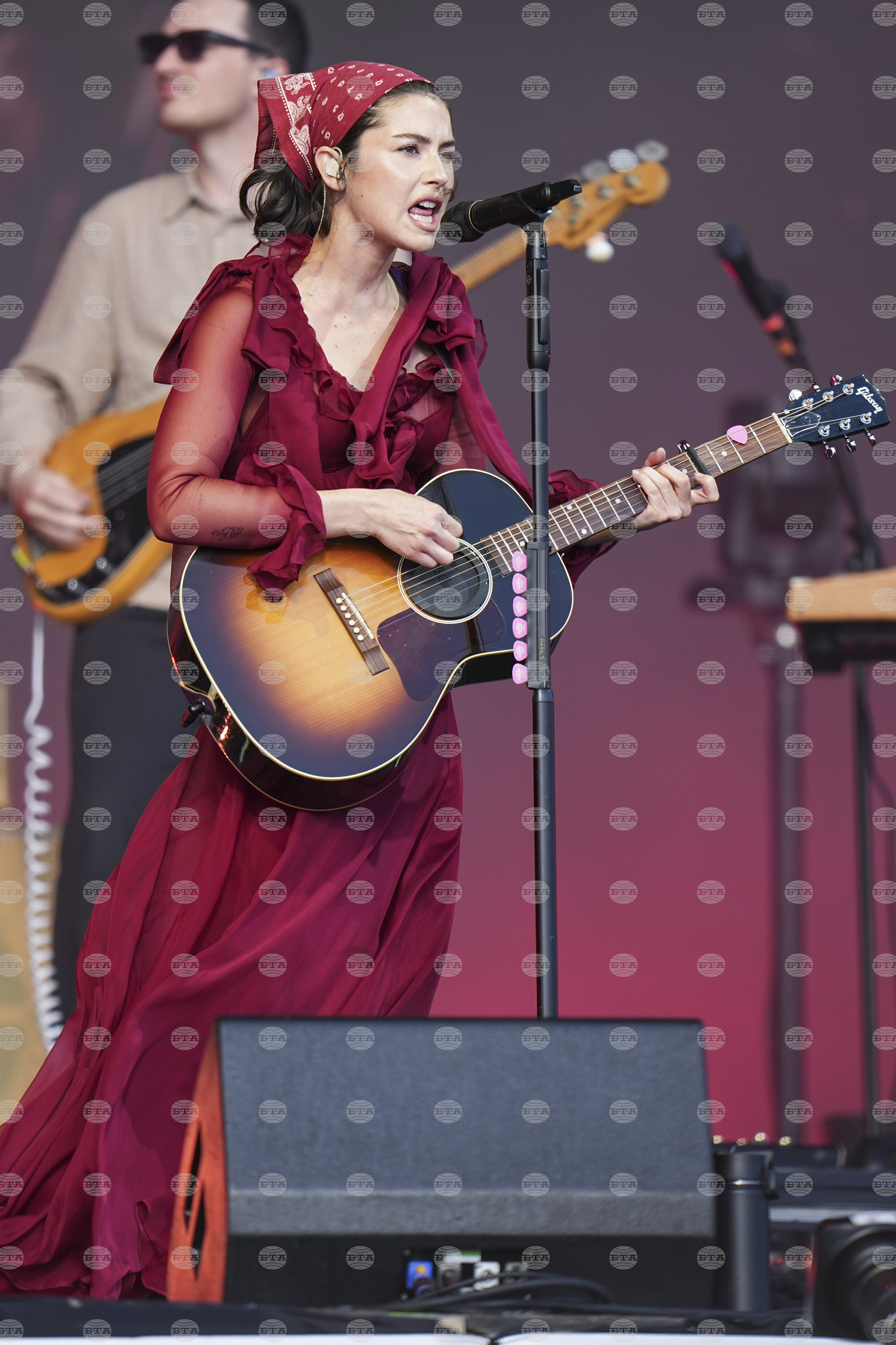 Britain Glastonbury Music Festival Day 3