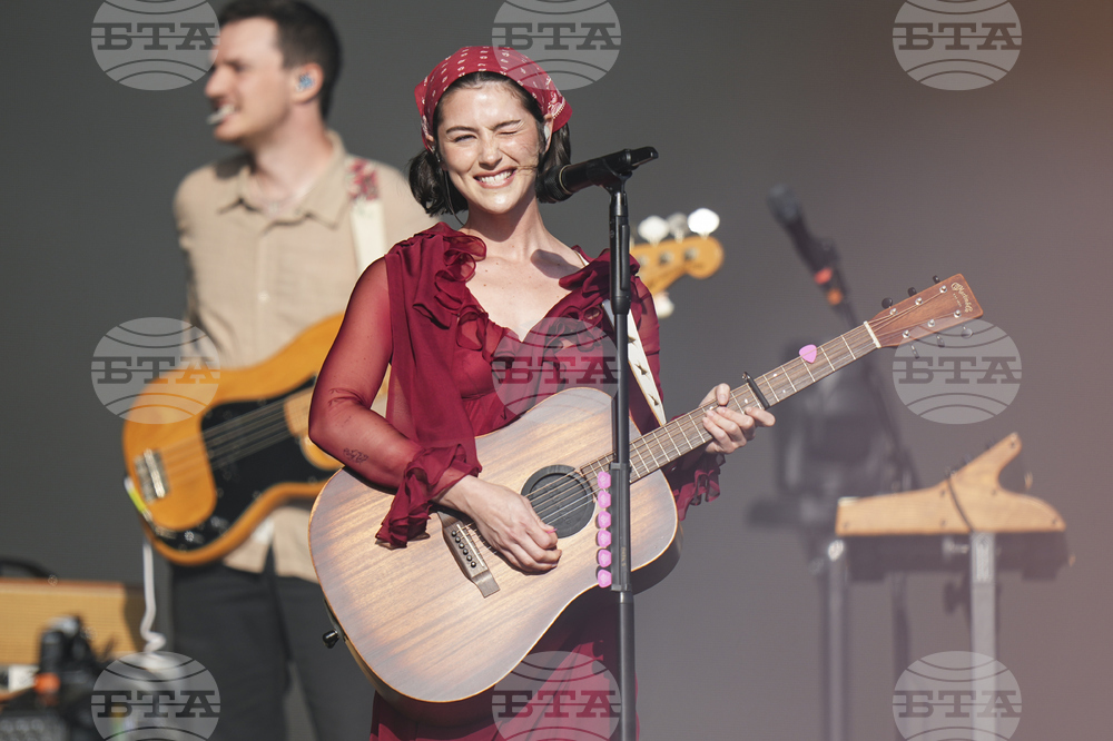 Britain Glastonbury Music Festival Day 3