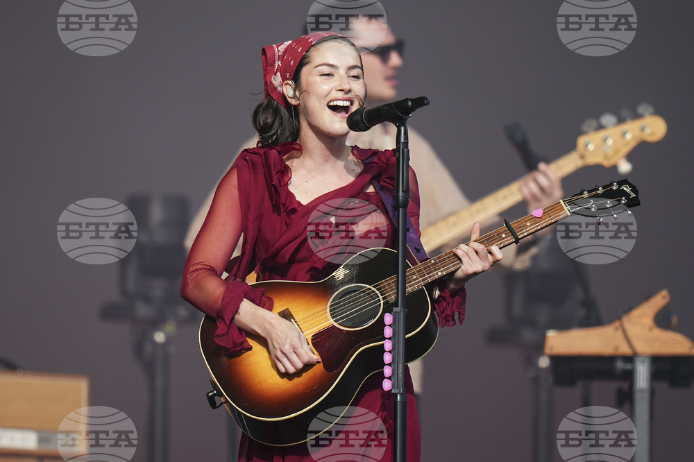Britain Glastonbury Music Festival Day 3
