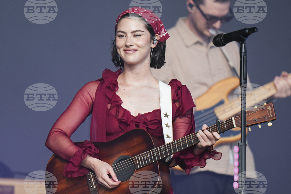 Britain Glastonbury Music Festival Day 3