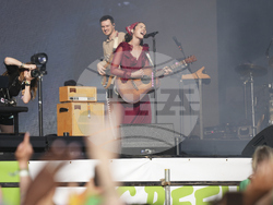 Britain Glastonbury Music Festival Day 3