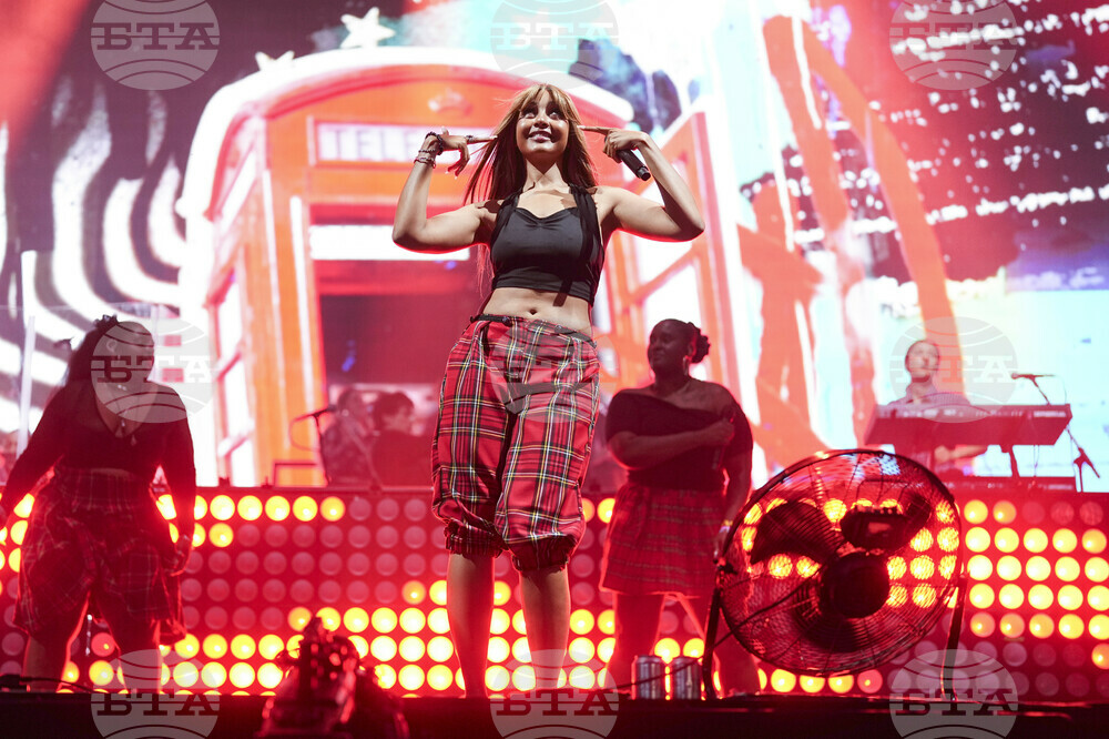 Britain Glastonbury Music Festival Day 3