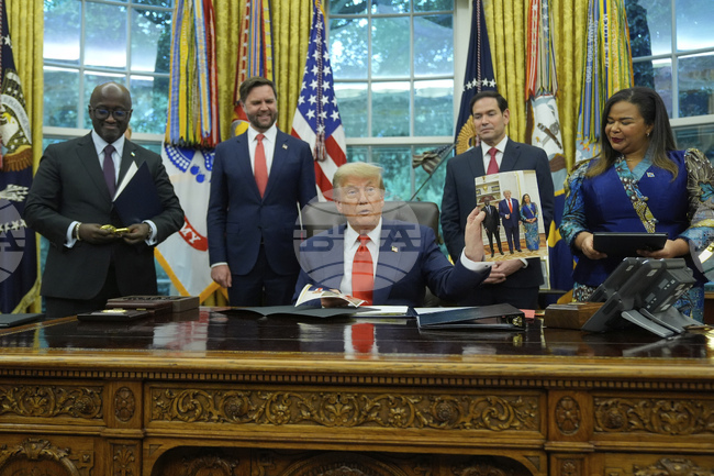 Доналд Тръмп ще посрещне в четвъртък в Белия дом лидерите на Руанда и ДР Конго за подписване на мирно споразумение