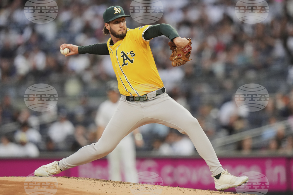 Athletics Yankees Baseball
