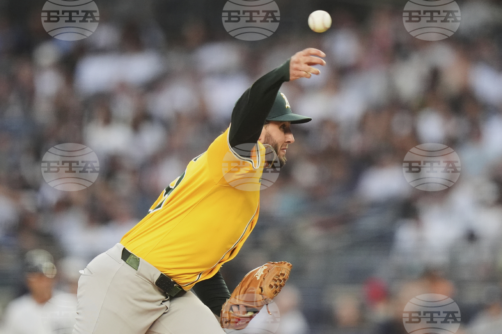 Athletics Yankees Baseball