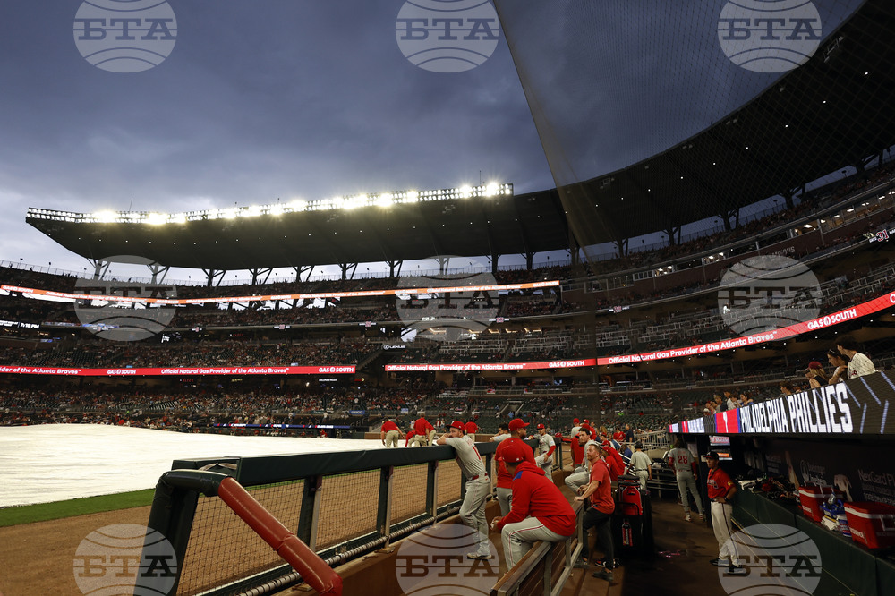 Phillies Braves Baseball
