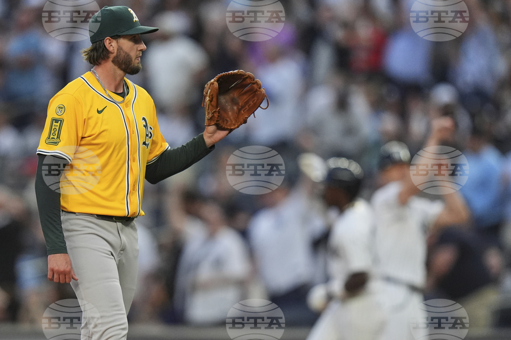 Athletics Yankees Baseball